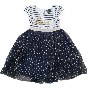 Tulle bottom dress w gold Sparkle 5